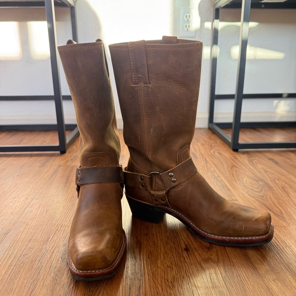 Frye Women's Brown Heeled Boots